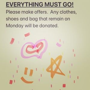 Cleaning out my closet